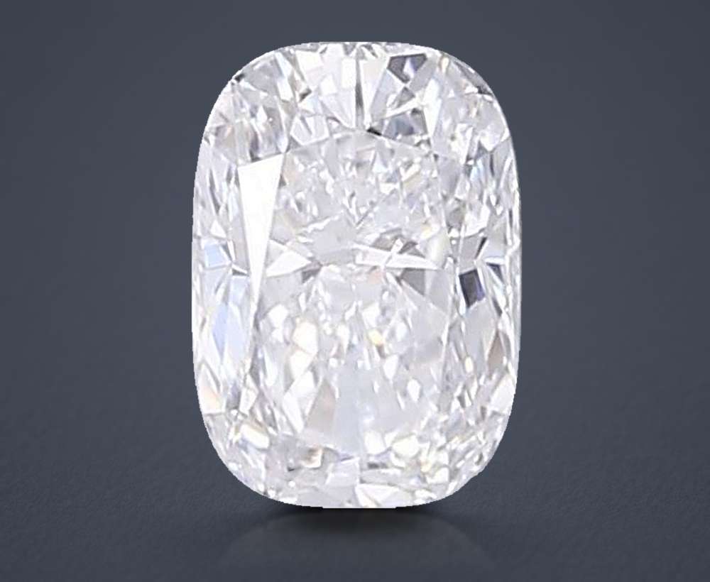 0.63 Carat Cushion Lab Diamond