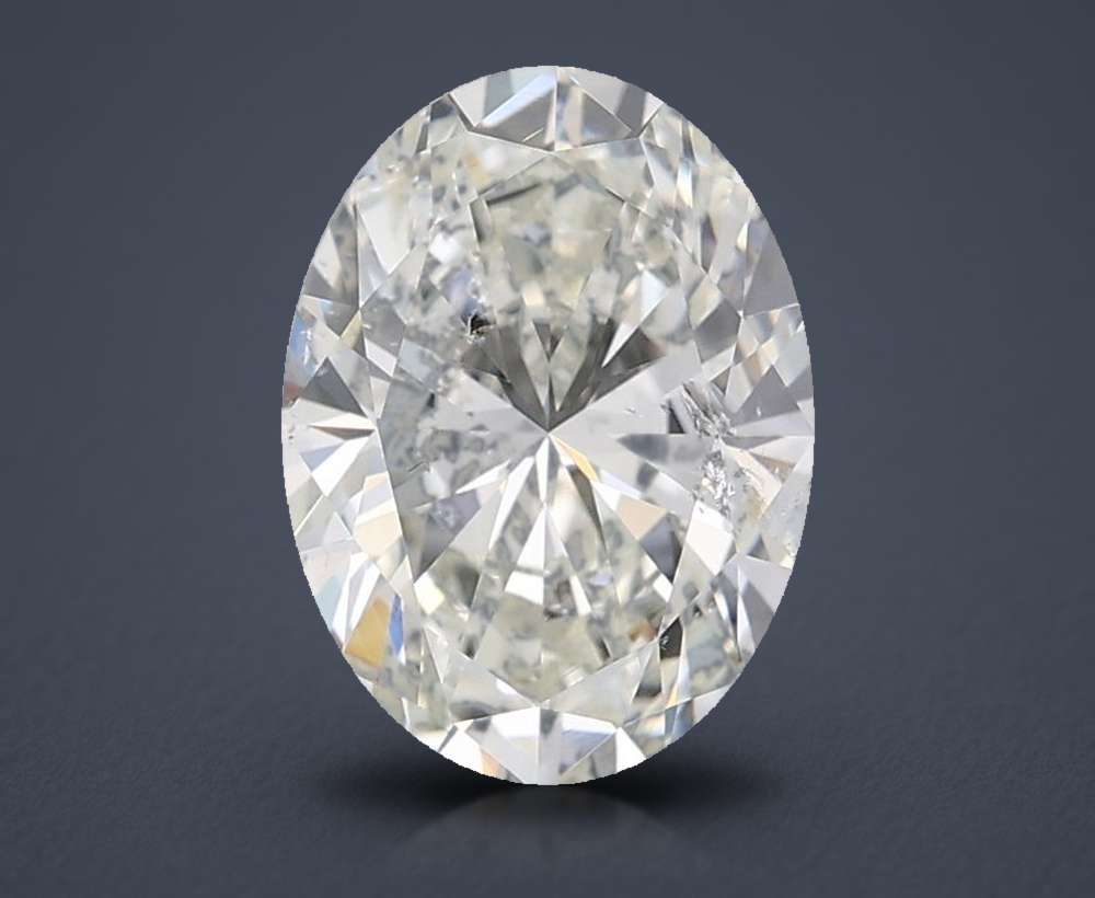 2.52 Carat Oval Natural Diamond