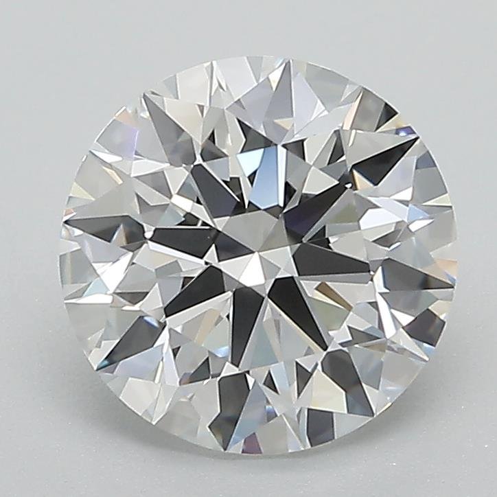 2.12ct E VVS1 Rare Carat Ideal Cut Round Lab Grown Diamond