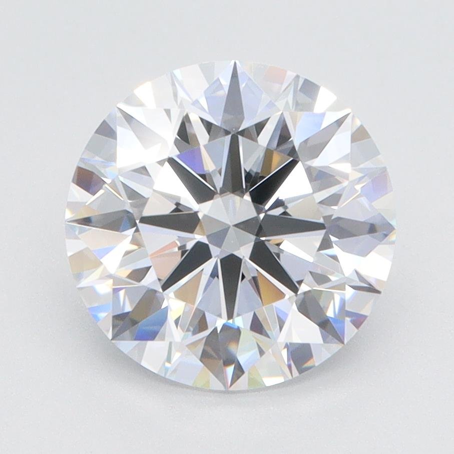 2.71ct E VVS2 Rare Carat Ideal Cut Round Lab Grown Diamond