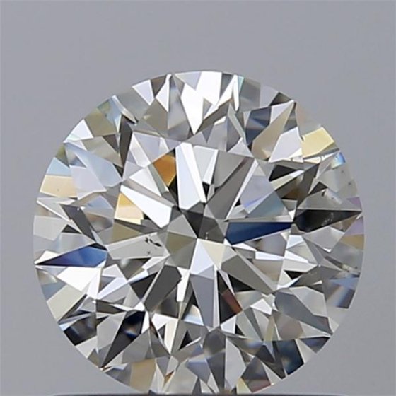 0.82ct J SI1 Rare Carat Ideal Cut Round Diamond