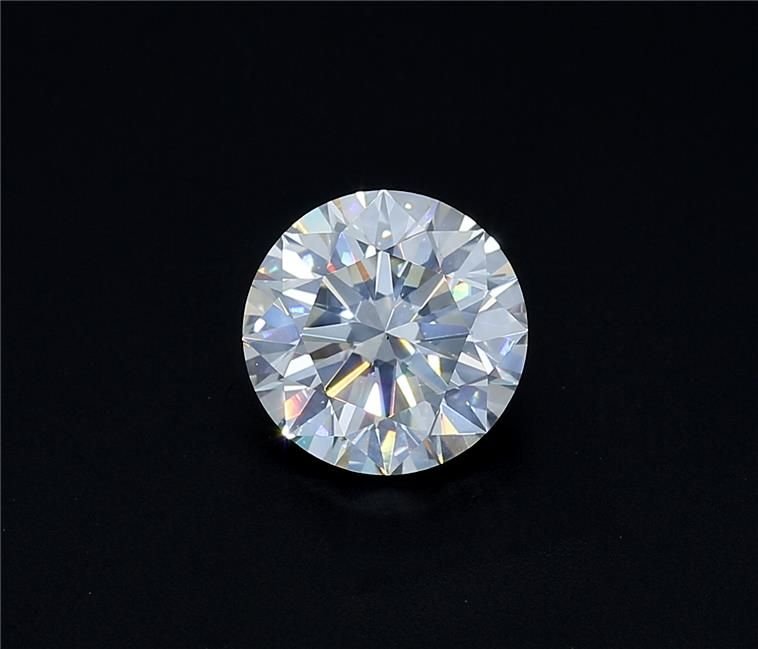 3.01ct J SI2 Rare Carat Ideal Cut Round Diamond