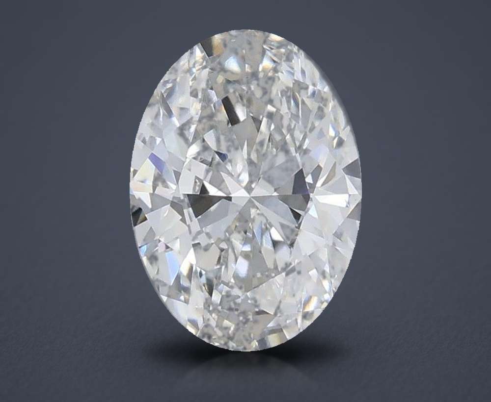 0.80 Carat Oval Lab Diamond