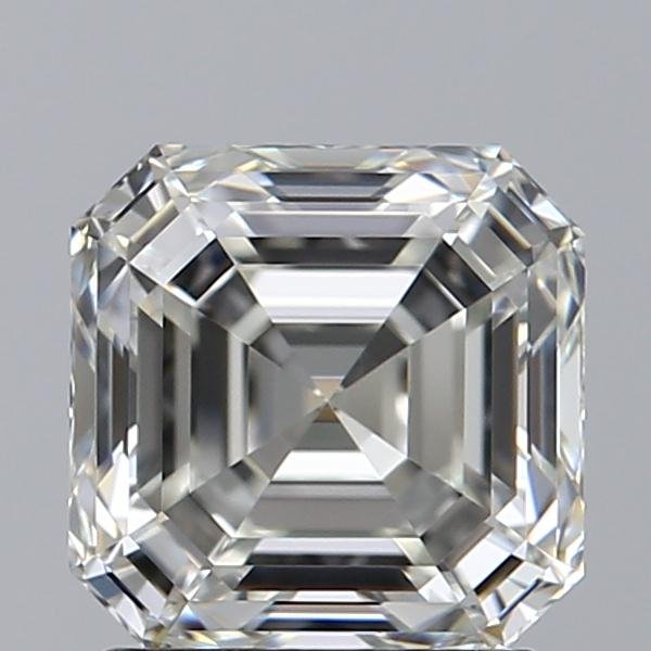 1.55ct J IF Rare Carat Ideal Cut Asscher Diamond