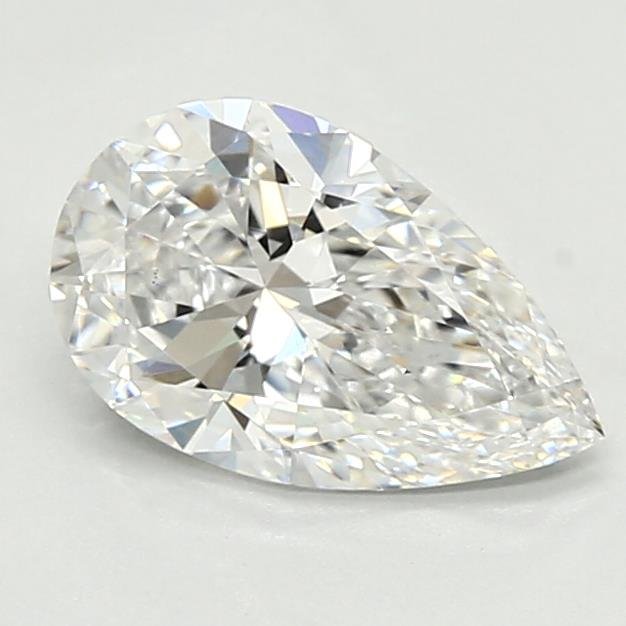0.94ct D VS1 Rare Carat Ideal Cut Pear Lab Grown Diamond