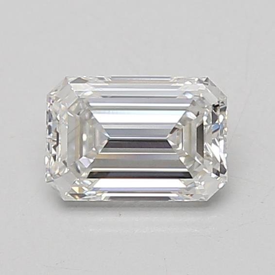 0.81ct E VVS2 Rare Carat Ideal Cut Emerald Lab Grown Diamond