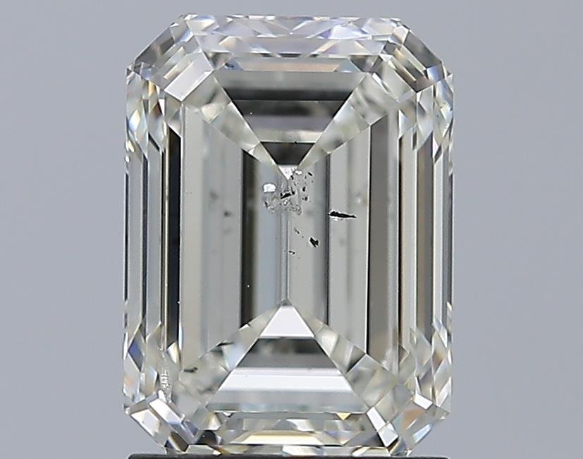 2.00ct J SI2 Excellent Cut Emerald Diamond