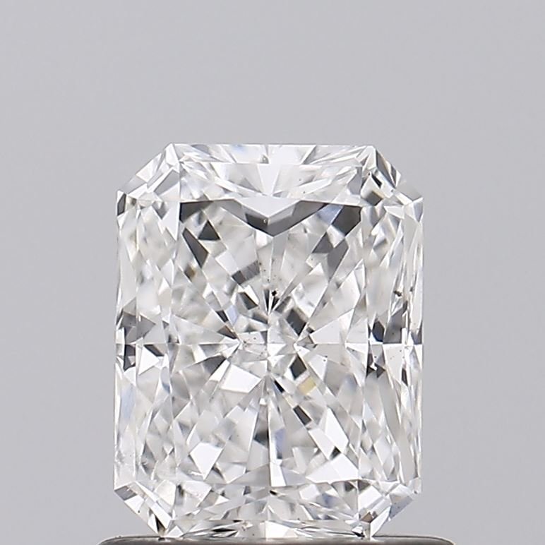 0.92ct F SI1 Rare Carat Ideal Cut Radiant Lab Grown Diamond