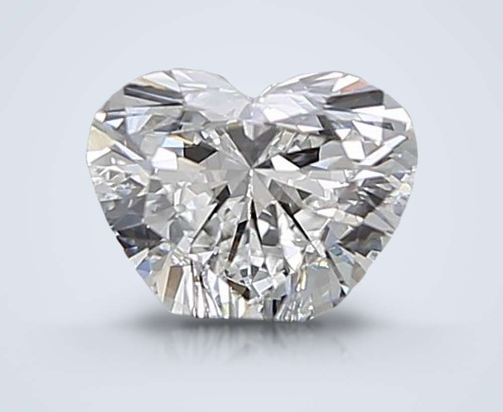 1.00 Carat Heart Lab Diamond