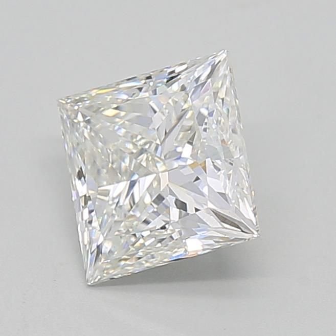 2.21ct F VS1 Rare Carat Ideal Cut Princess Lab Grown Diamond