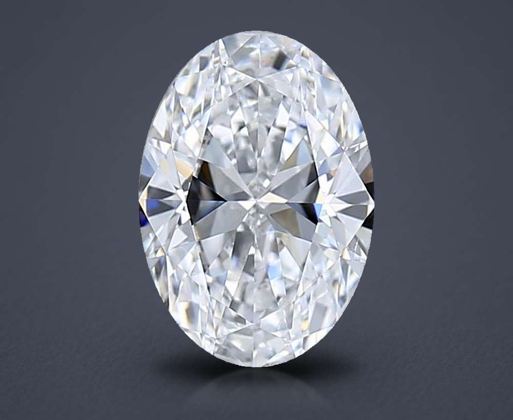 1.57 Carat Oval Lab Diamond