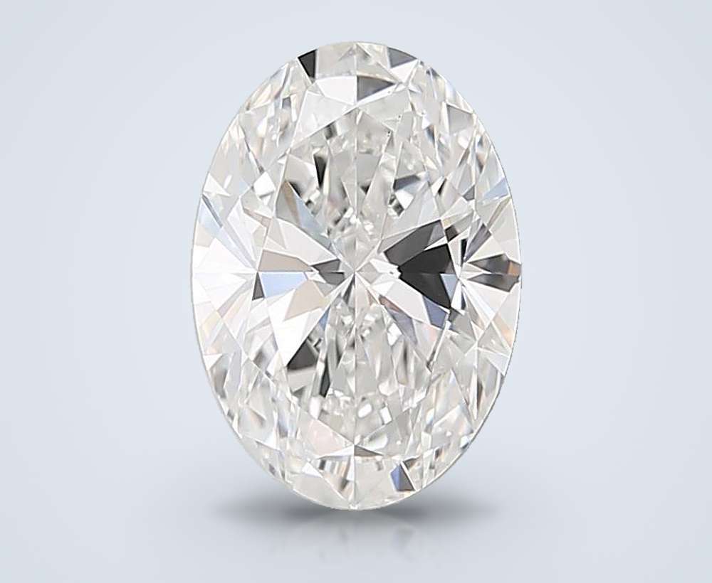 5.51 Carat Oval Lab Diamond