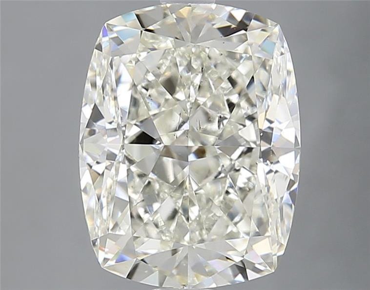 3.32ct K SI1 Rare Carat Ideal Cut Cushion Diamond