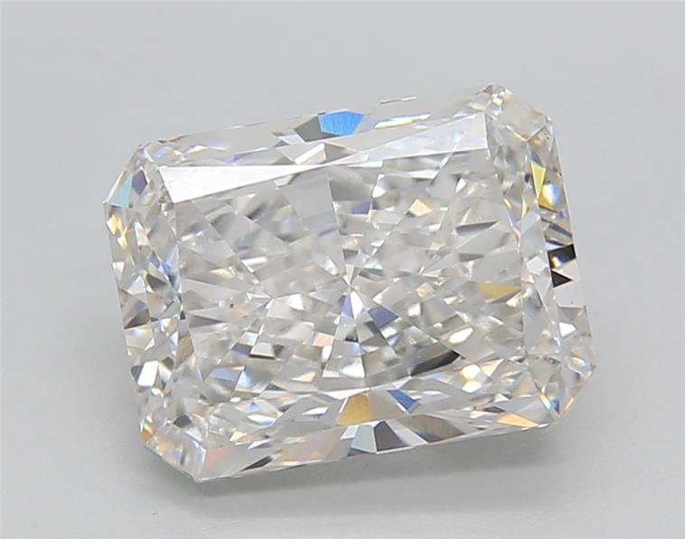 3.01ct F VS1 Rare Carat Ideal Cut Radiant Lab Grown Diamond