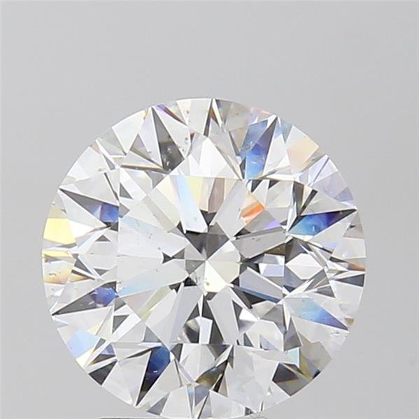 3.41ct D SI1 Excellent Cut Round Diamond
