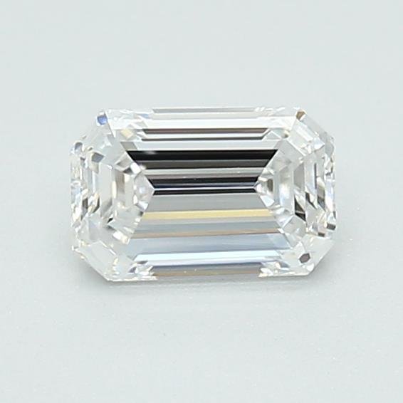 0.51ct D VVS2 Rare Carat Ideal Cut Emerald Lab Grown Diamond