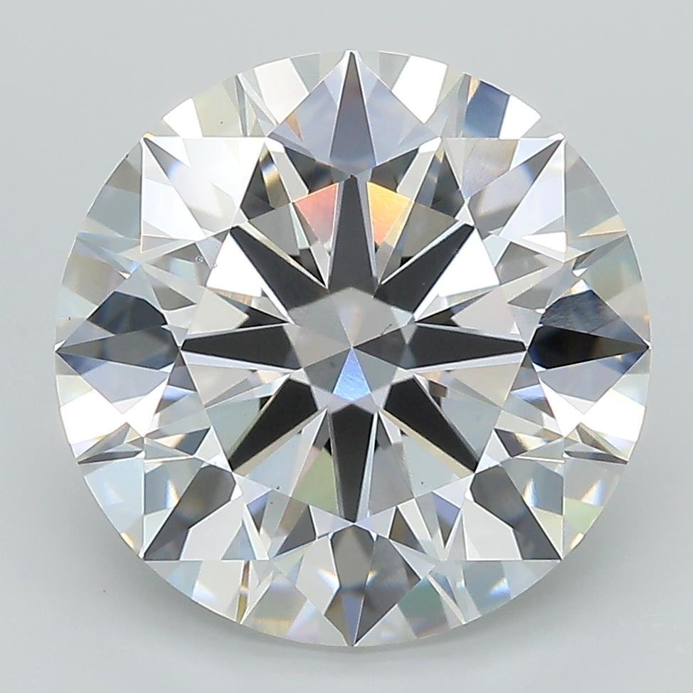 6.01ct E VS1 Rare Carat Ideal Cut Round Lab Grown Diamond