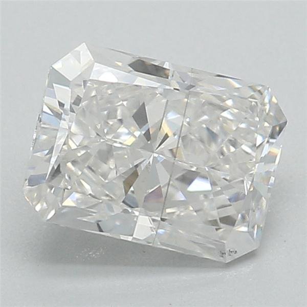 0.83ct F VS2 Very Good Cut Radiant Lab Grown Diamond