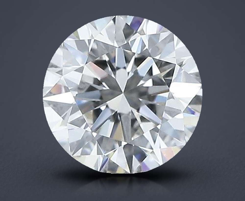 0.70 Carat Round Natural Diamond
