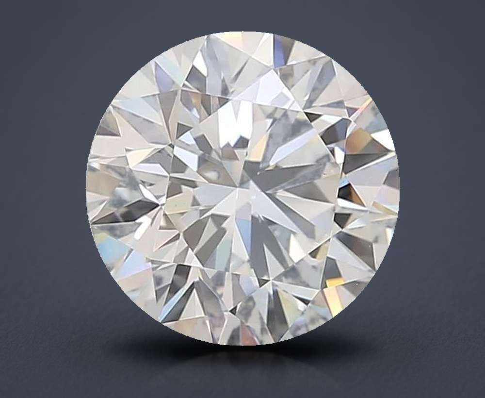3.72 Carat Round Lab Diamond