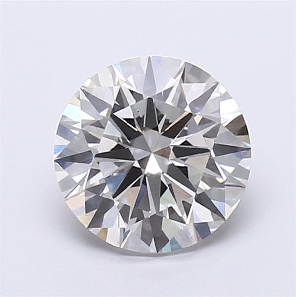 2.06ct H VS1 Rare Carat Ideal Cut Round Lab Grown Diamond