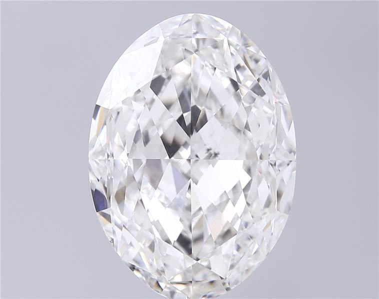 20.07ct F VS1 Rare Carat Ideal Cut Oval Lab Grown Diamond