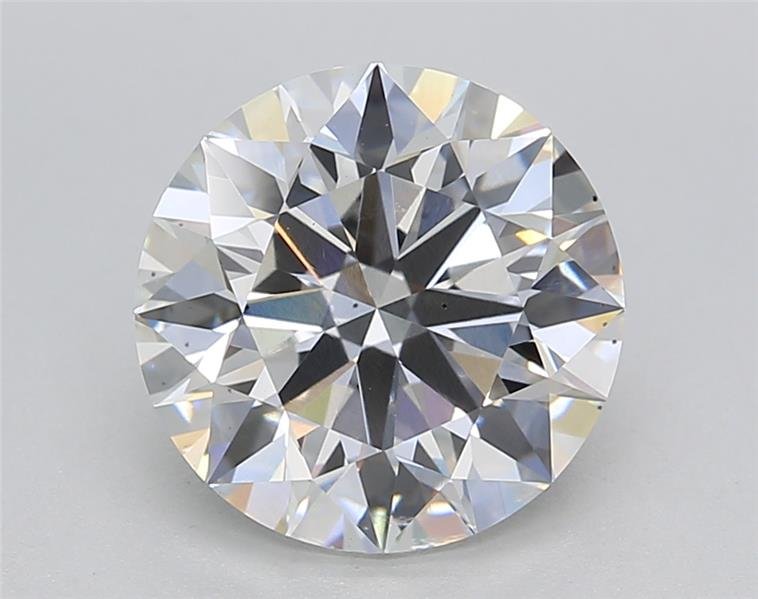 3.25ct E VS2 Rare Carat Ideal Cut Round Lab Grown Diamond