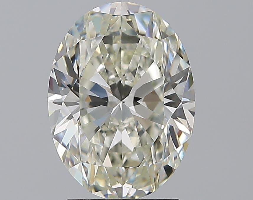 2.52ct K VVS2 Rare Carat Ideal Cut Oval Diamond