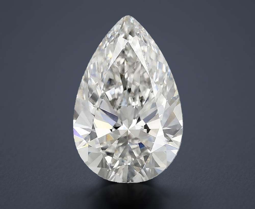 3.10 Carat Pear Lab Diamond