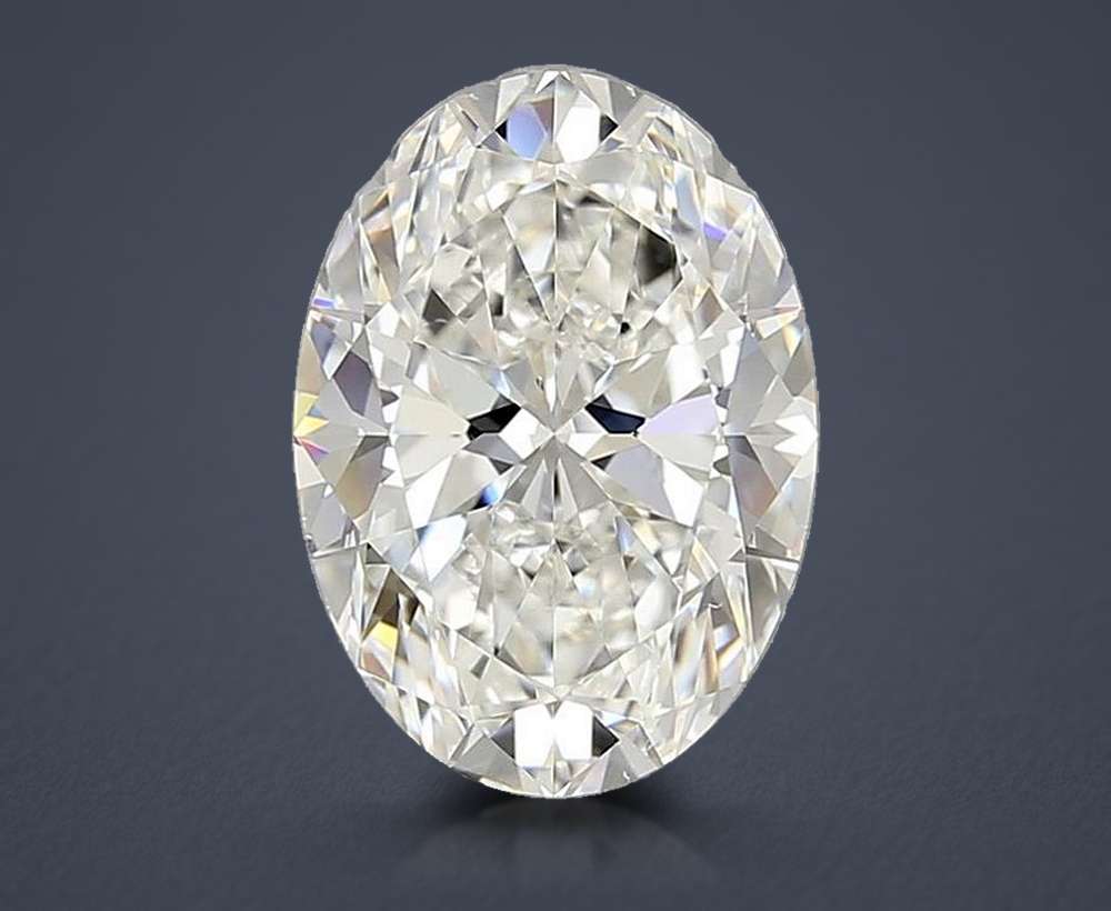 3.50 Carat Oval Natural Diamond