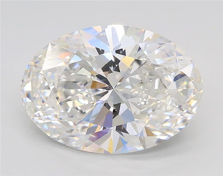 2.51ct F VS1 Rare Carat Ideal Cut Oval Lab Grown Diamond