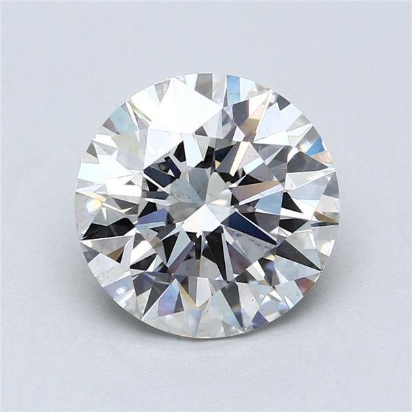 4.18ct F VS2 Rare Carat Ideal Cut Round Lab Grown Diamond