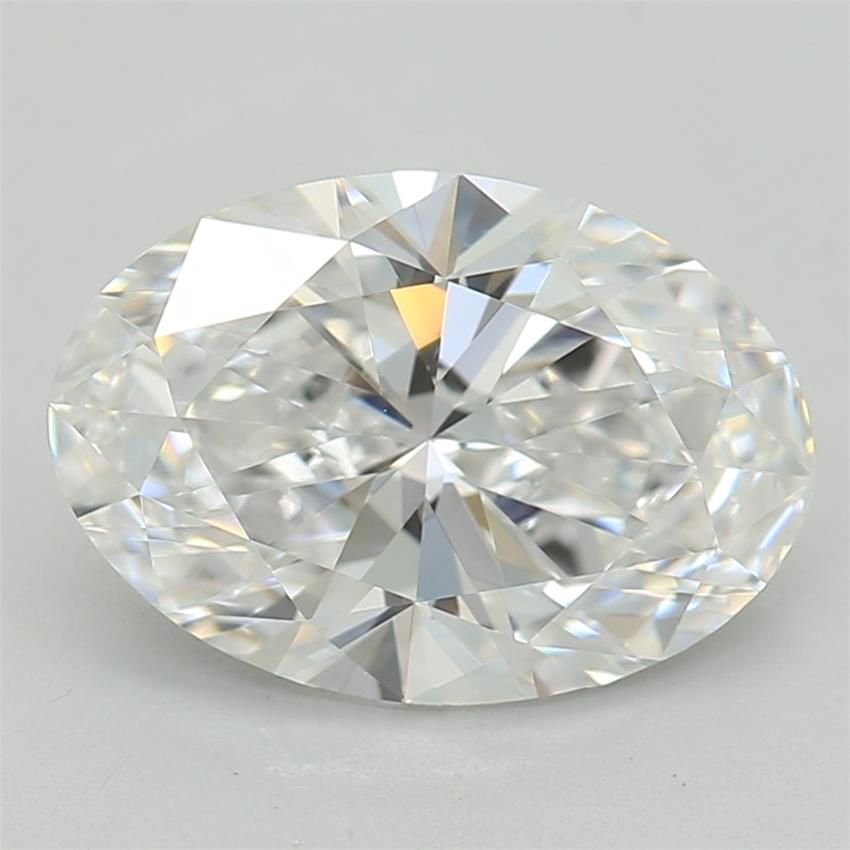 1.25ct D VVS2 Rare Carat Ideal Cut Oval Lab Grown Diamond