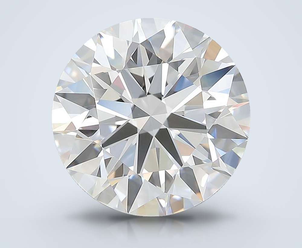 6.01 Carat Round Lab Diamond
