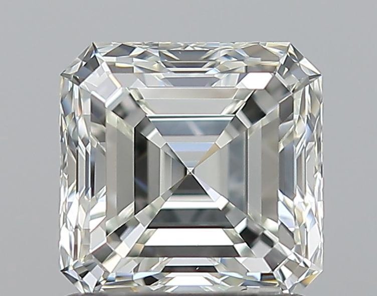 1.21ct J VS1 Rare Carat Ideal Cut Asscher Diamond