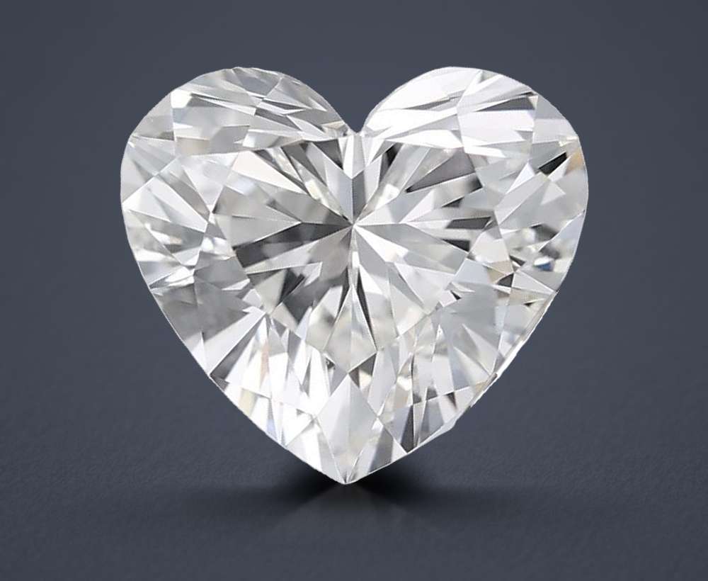 1.96 Carat Heart Lab Diamond