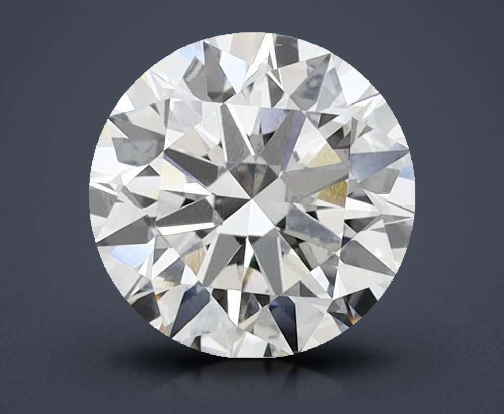1.37 Carat Round Lab Diamond