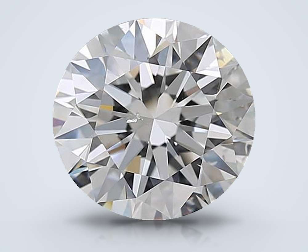3.27 Carat Round Natural Diamond