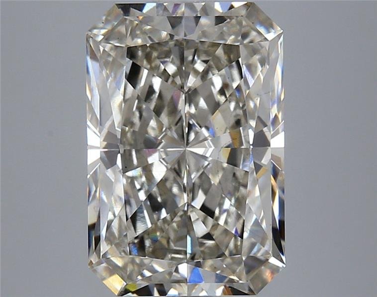 4.04ct J VS2 Rare Carat Ideal Cut Radiant Lab Grown Diamond