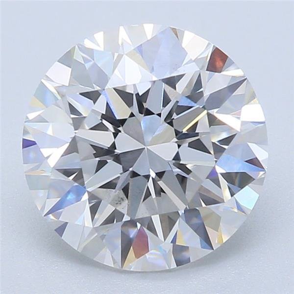 1.61ct E SI1 Excellent Cut Round Lab Grown Diamond