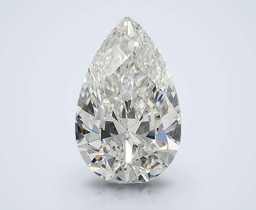 3.10 Carat Pear Natural Diamond