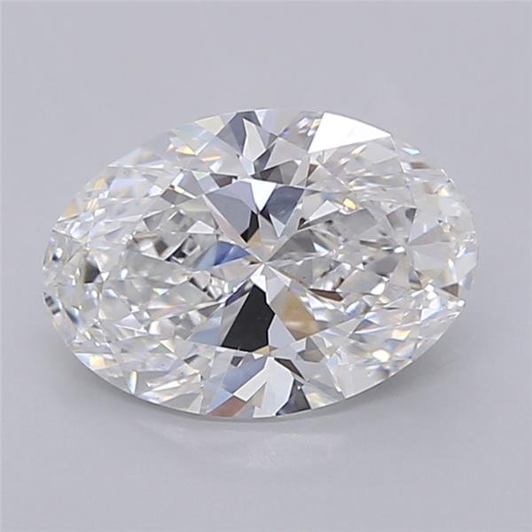 2.02ct E VS1 Rare Carat Ideal Cut Oval Lab Grown Diamond