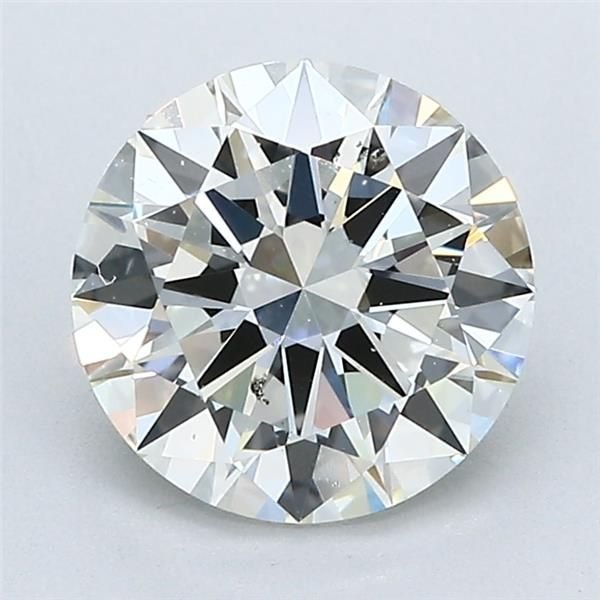 2.01ct K SI1 Excellent Cut Round Diamond