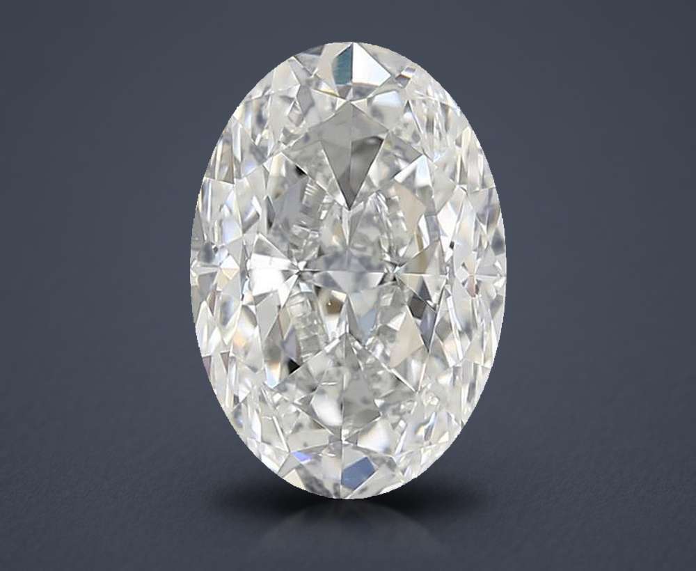 1.00 Carat Oval Natural Diamond