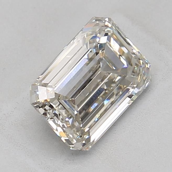 3.57ct H VS1 Rare Carat Ideal Cut Emerald Lab Grown Diamond