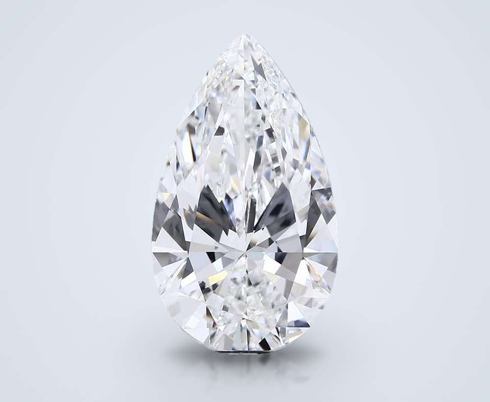 6.30 Carat Pear Lab Diamond