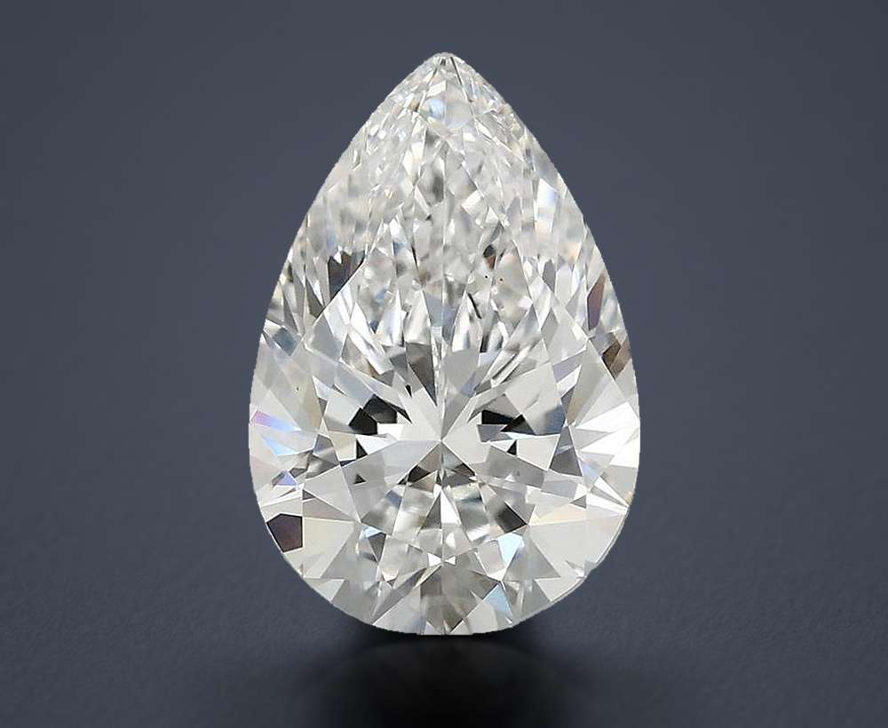 2.90 Carat Pear Lab Diamond