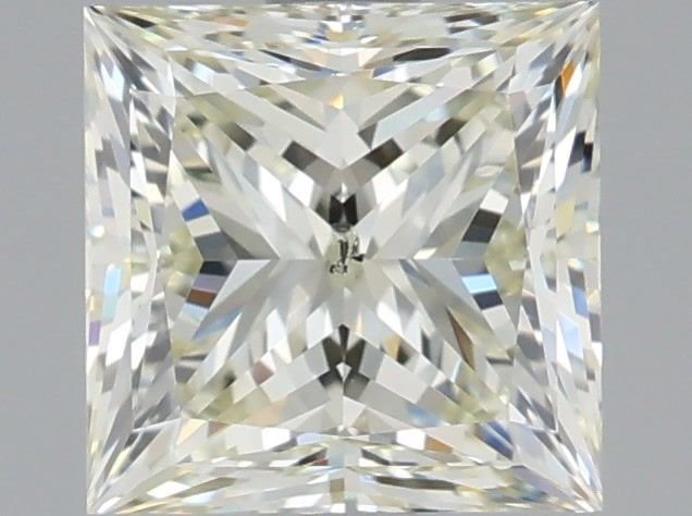 1.53ct K SI1 Rare Carat Ideal Cut Princess Diamond