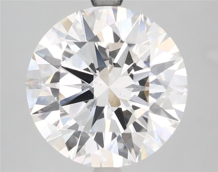 6.52ct F VS2 Rare Carat Ideal Cut Round Lab Grown Diamond