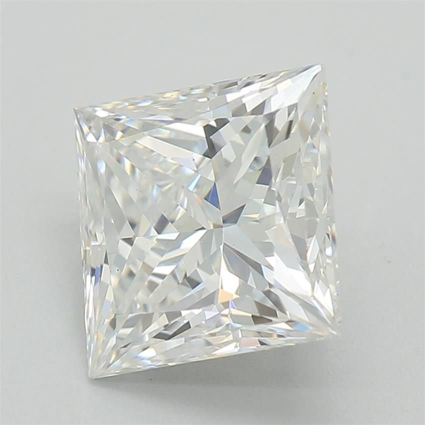 1.59ct F VS1 Rare Carat Ideal Cut Princess Lab Grown Diamond